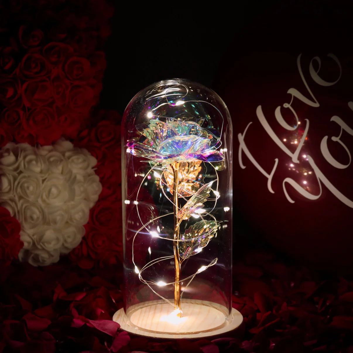 Enchanted - Sparkly Rose